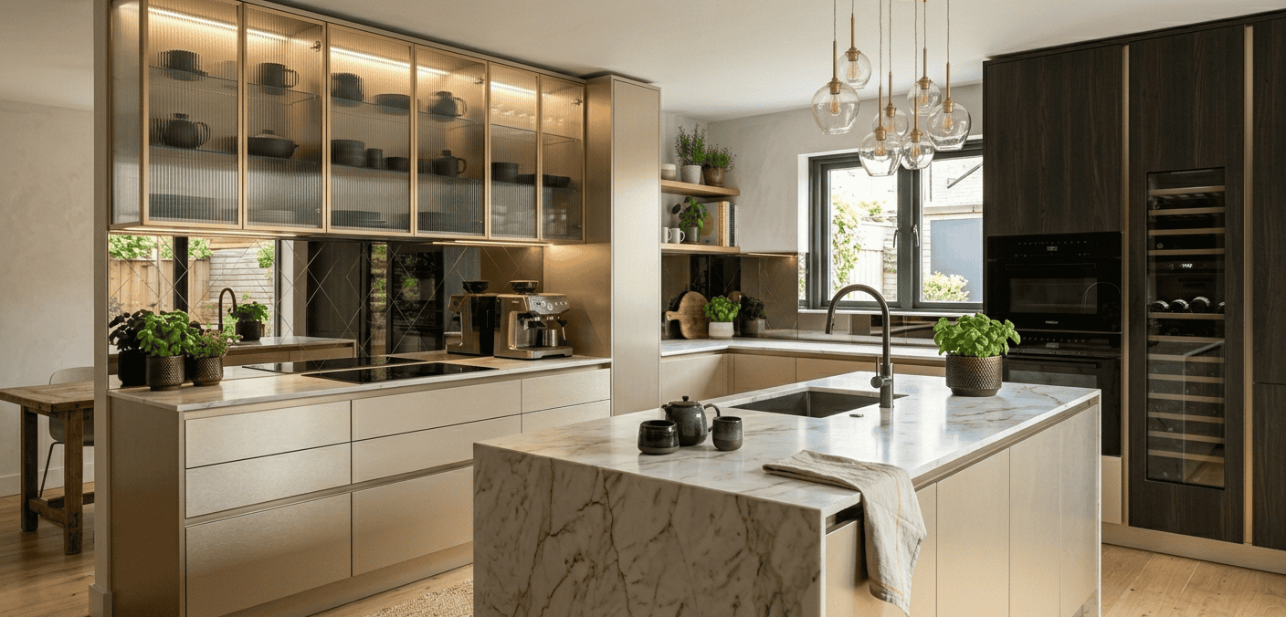 AI wrapping wrap materialen trendy hip modern keuken interieur studio van esch