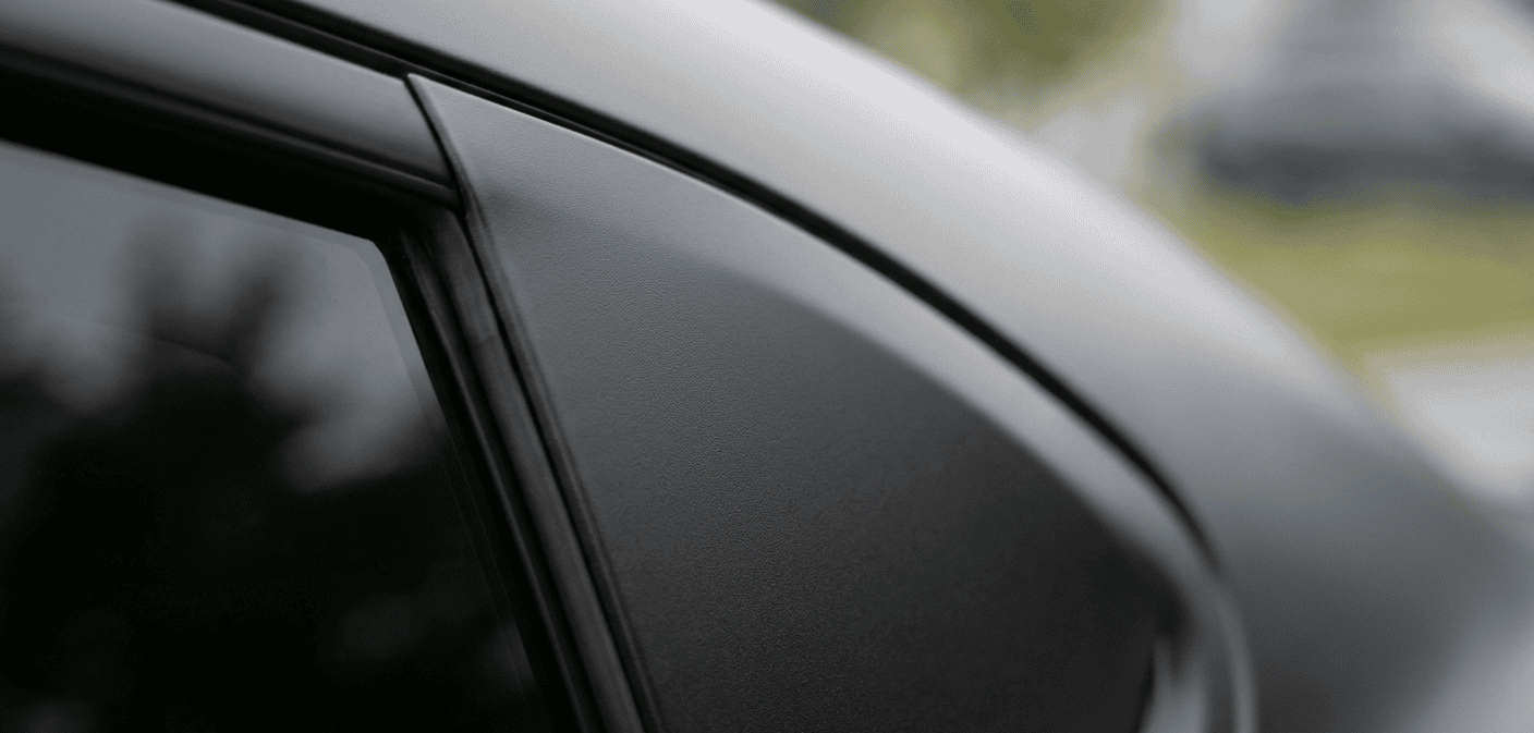 AI 3M chrome delete folie voorbeeld op auto
