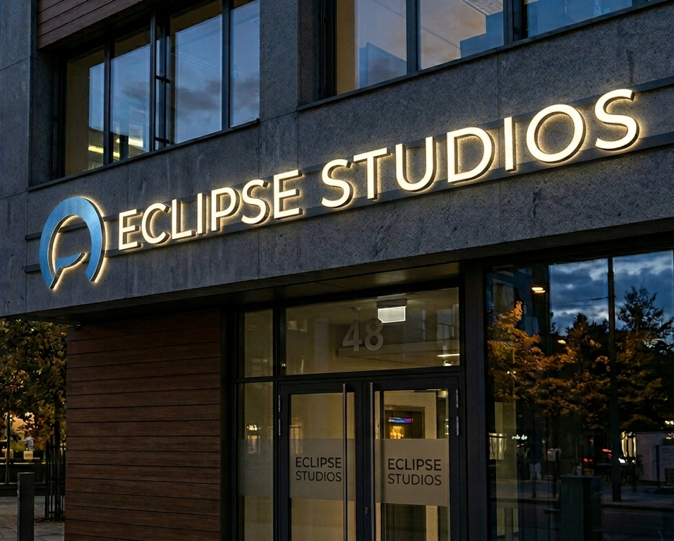AI lichtbox, verlichte signing brabant studio van esch