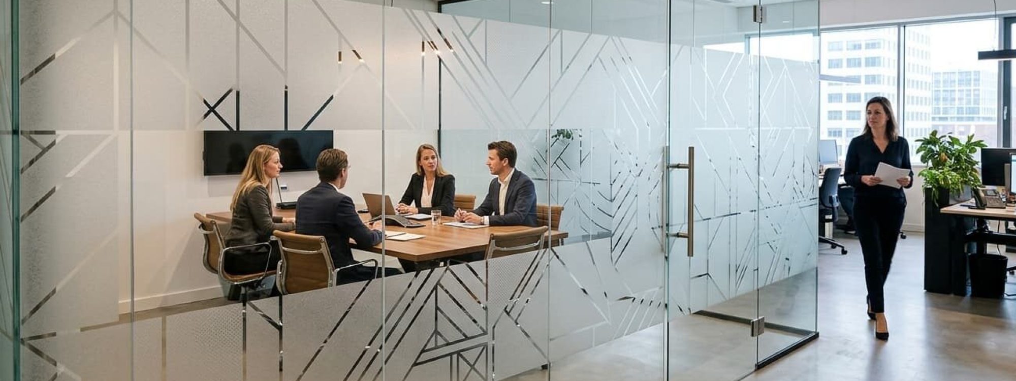 ai glasdecoratie B2B zakelijk signing