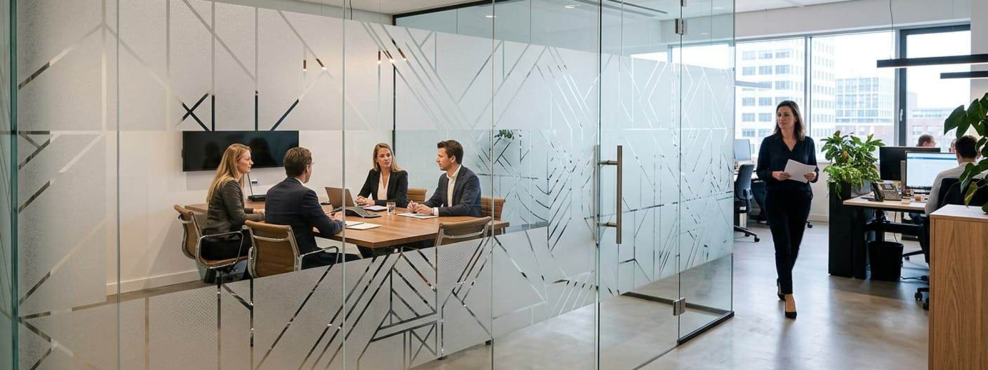 ai glasdecoratie B2B zakelijk signing